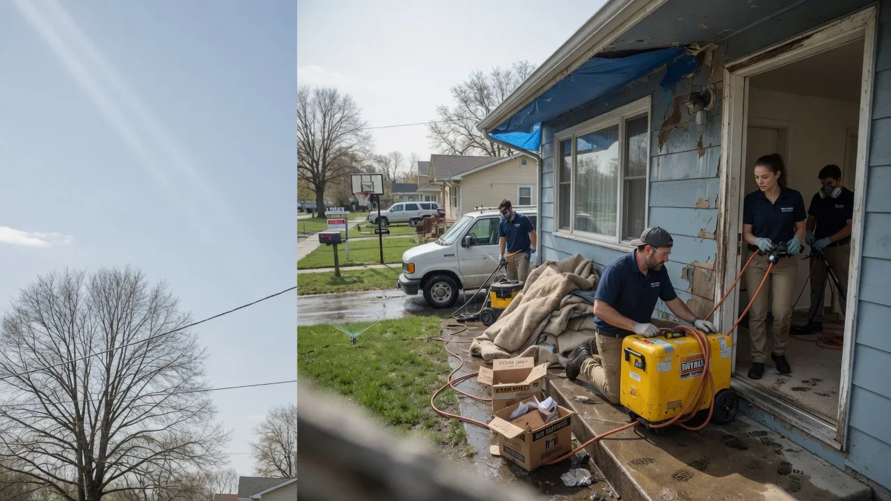 Basement Flood Cleanup in Roseville, CA near me